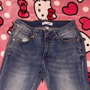 Soho Women's Classic Blue Skinny Jeans